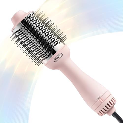 Titanium four in one hair dryer brush