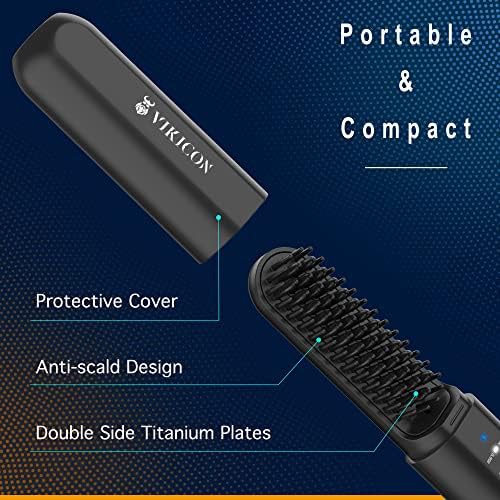 Cordless Heated Beard and Hair Comb — photo 5