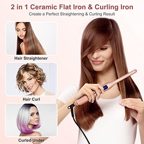 Ceramic Pencil Iron with Temperature Settings — photo 4