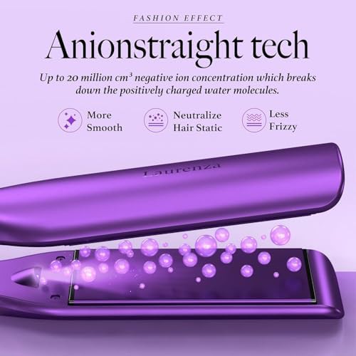 Wide plate hair straightener and curler — photo 4