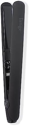 Black ceramic one pass hair straightener