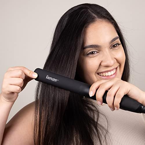 Black ceramic one pass hair straightener — photo 4