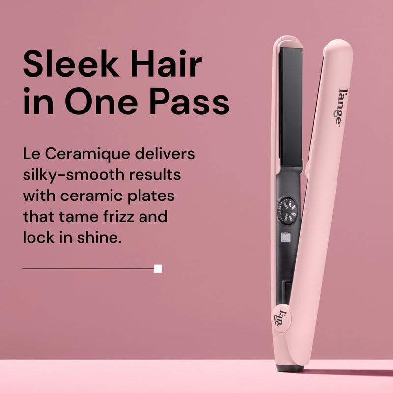 Blush ceramic one pass flat iron — photo 3