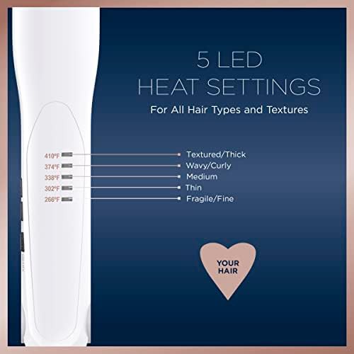 Double ceramic flat iron 1.25 inch — photo 3