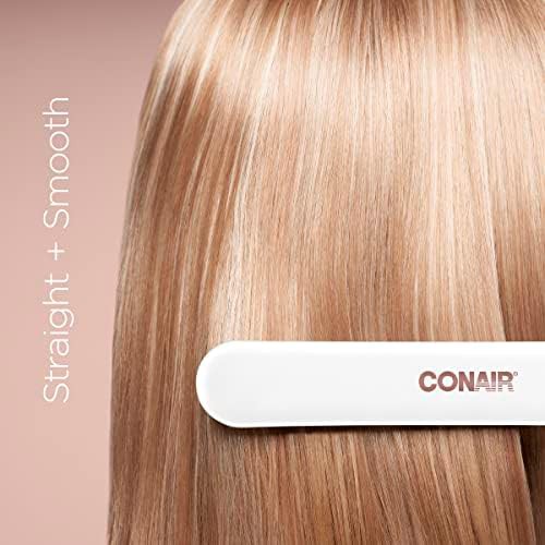 Double ceramic flat iron 1.25 inch — photo 5