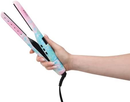 Twist split barrel pastel ceramic iron