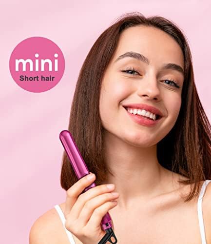 Pink mini flat iron for edges — photo 5