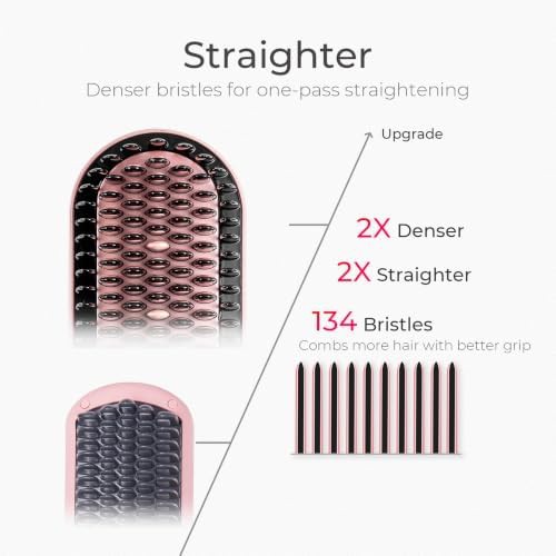 Ionic plus hair straightening brush — photo 3