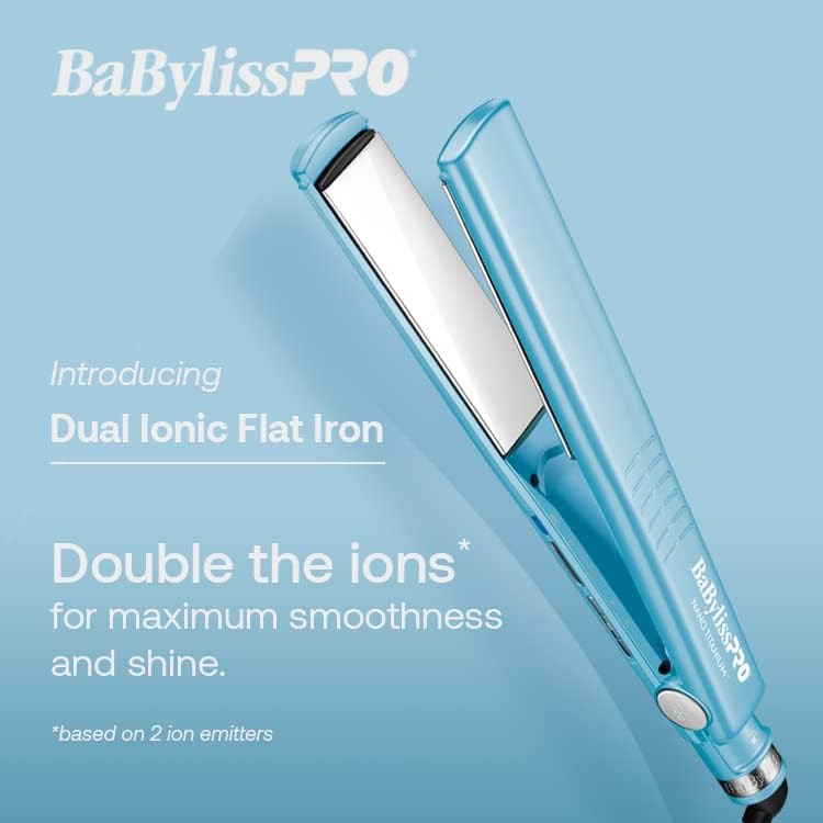 Nano titanium ionic flat iron 1.25 inch — photo 5