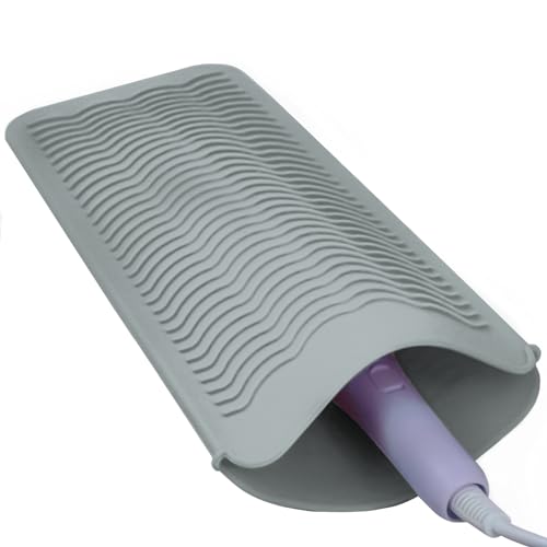 Silicone Heat Resistant Mat Pouch for Hair Straightener