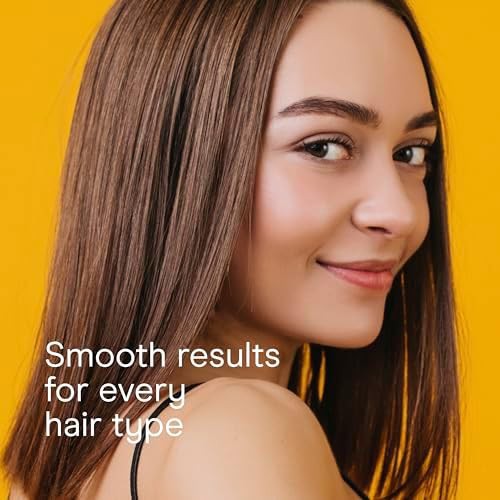 Heated ceramic straightening brush in white — photo 5