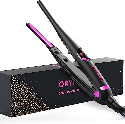 Mini ionic pencil straightener for edges
