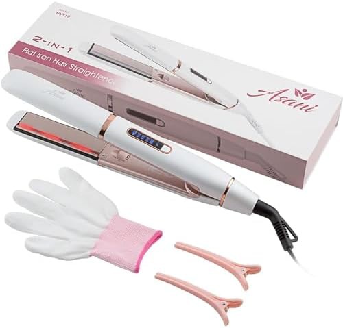 Ionic flat iron and curler