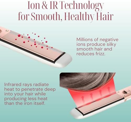 Ionic flat iron and curler — photo 4