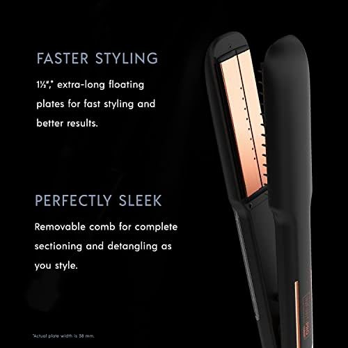 Steam therapy flat iron with 1.5 inch plates — photo 3