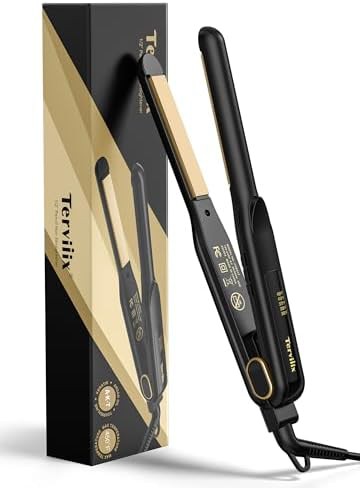 Ceramic two in one straightener curler