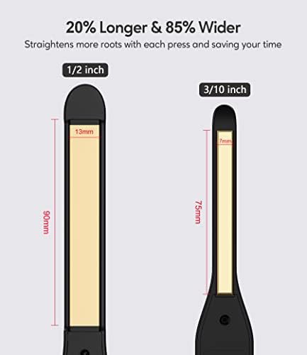 Ceramic two in one straightener curler — photo 3