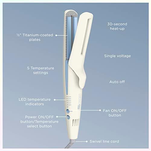 Titanium flat iron with four half inch plates — photo 5