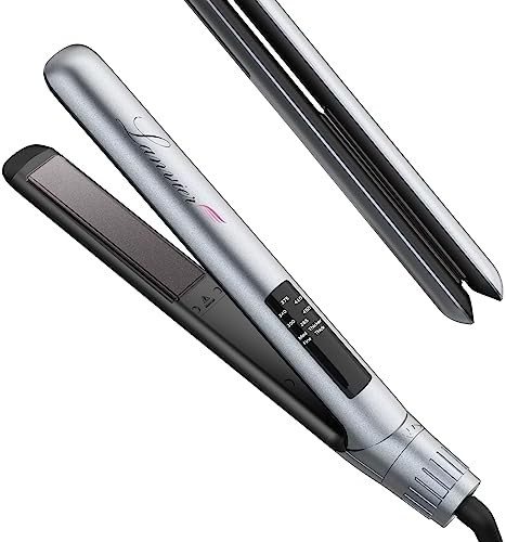 Lanvier two in one flat iron and curler