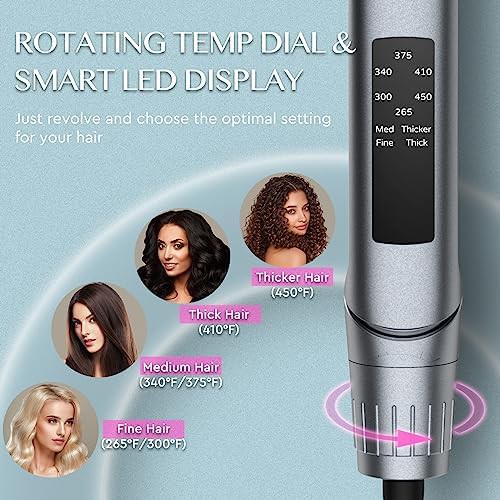 Lanvier two in one flat iron and curler — photo 4
