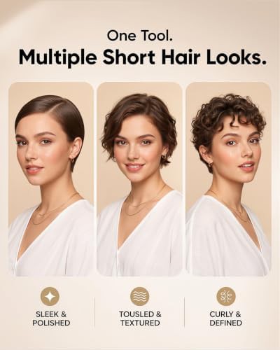 Pencil thin mini flat iron for short hair — photo 4
