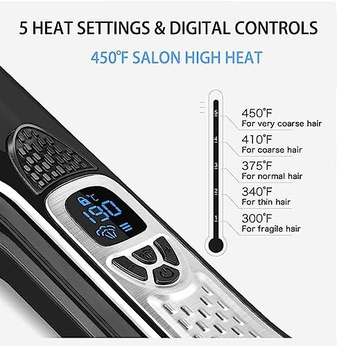 Steam function ceramic flat iron — photo 4