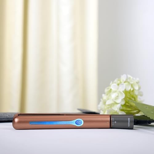 Gold tourmaline one inch hair straightener — photo 4
