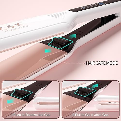Wide plate wet to straight iron — photo 3