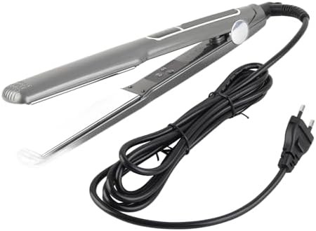 Ceramic flat iron with EU plug