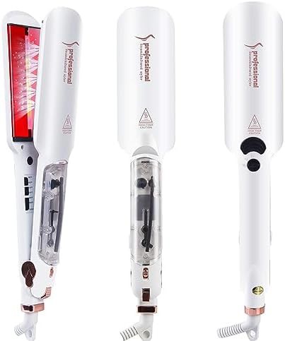 White Infrared Steam Wide Flat Iron
