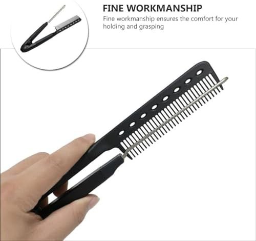 V shaped straightening comb two pack — photo 4