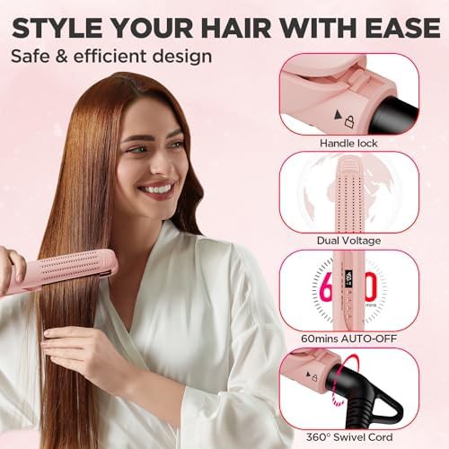 Titanium airflow styler and curling wand — photo 5