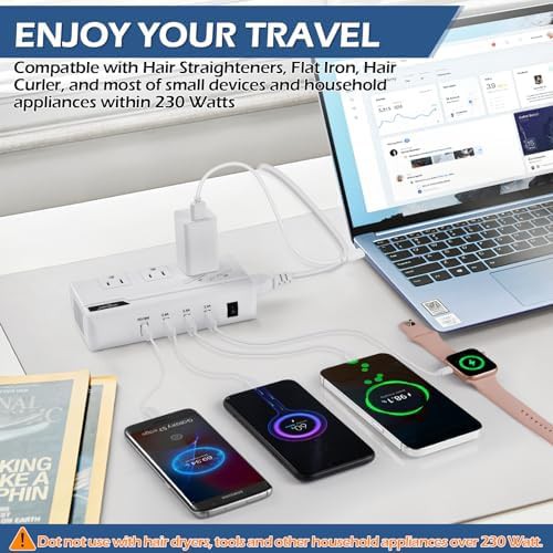 Travel voltage converter for hair straightening irons — photo 4