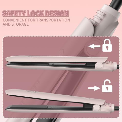 Titanium flat iron with swivel cord — photo 4