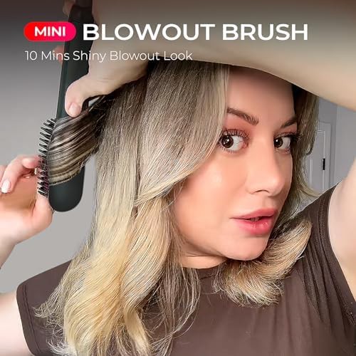Ultra lightweight mini ionic straightening brush — photo 4