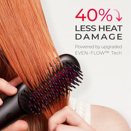 Ultra lightweight mini ionic straightening brush — photo 5