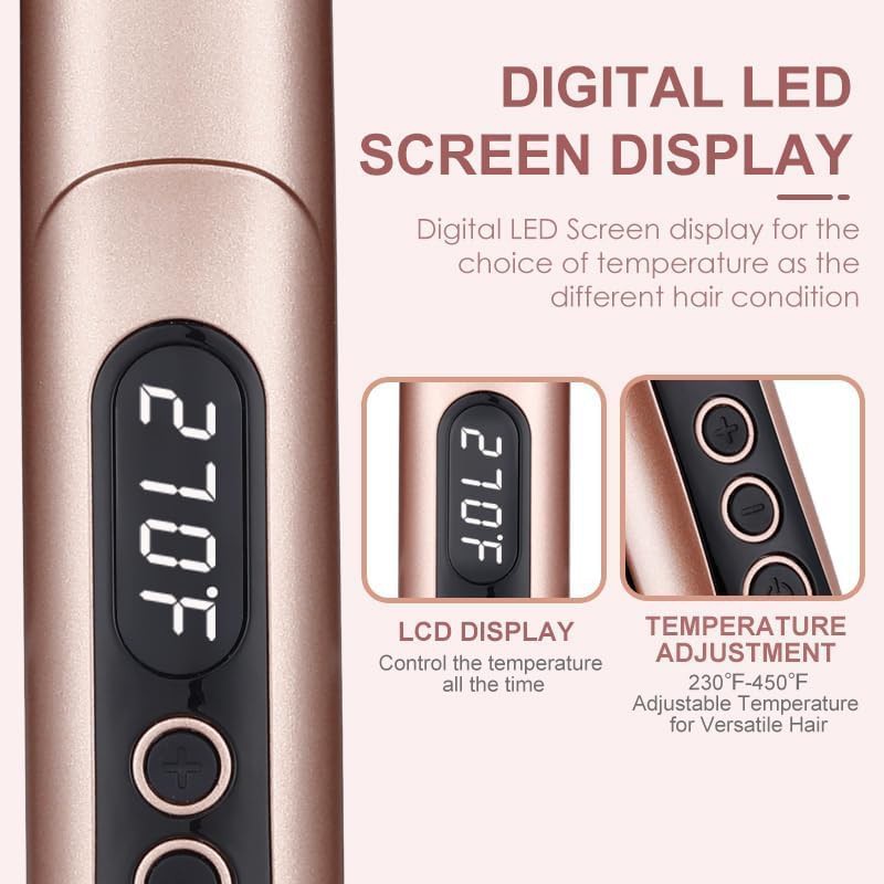 Professional Ceramic Flat Iron for Frizz Control — photo 4