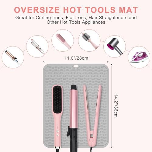 Oversize silicone heat resistant mat — photo 4