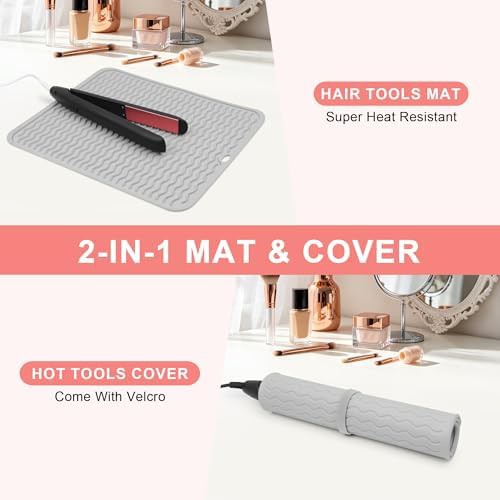 Oversize silicone heat resistant mat — photo 5