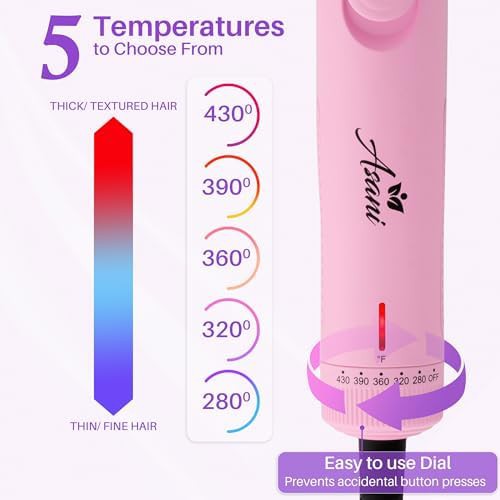 Pink airflow styler and curling wand — photo 4