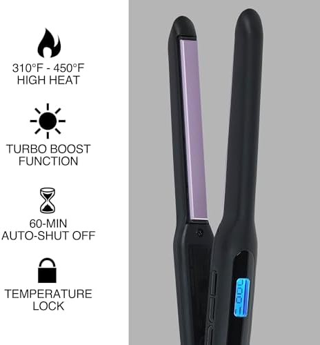 Pencil thin anti static flat iron — photo 4