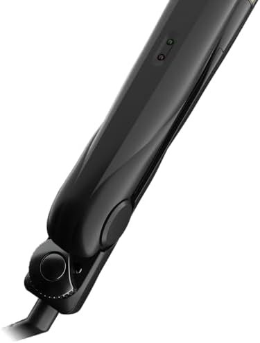 Curved edge tourmaline ceramic flat iron — photo 4
