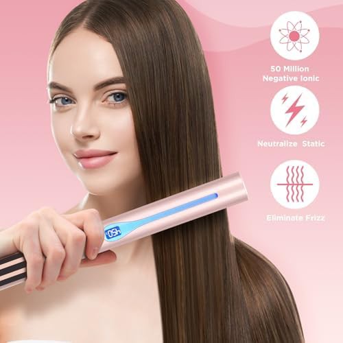 Infrared titanium flat iron 1 inch — photo 3