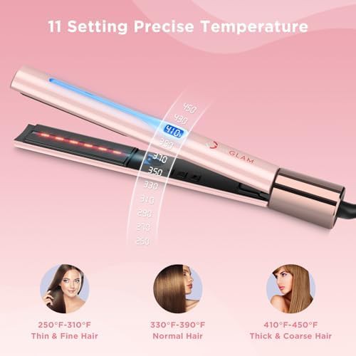 Infrared titanium flat iron 1 inch — photo 4