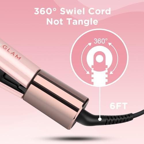 Infrared titanium flat iron 1 inch — photo 5