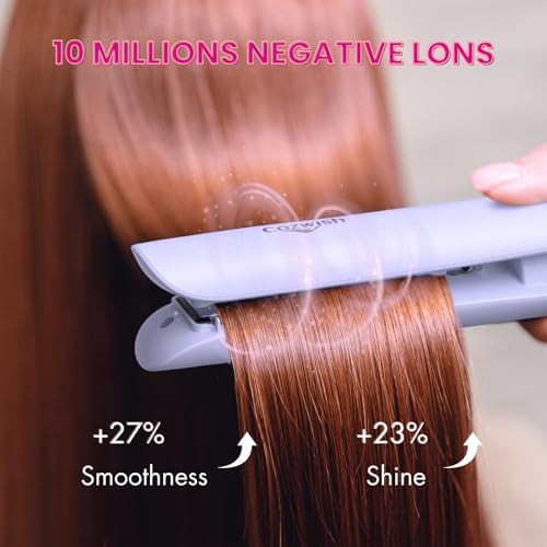 Purple cordless flat iron and curler — photo 4