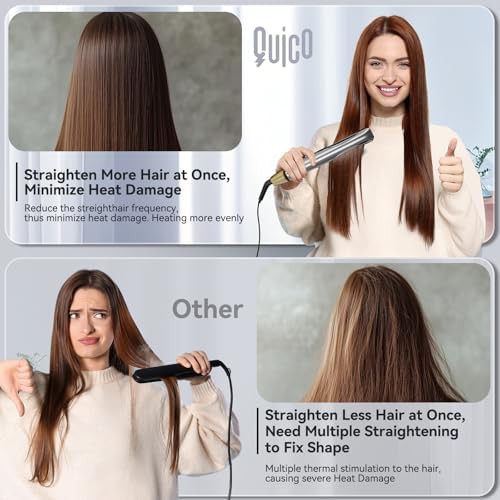 Quico ceramic ionic professional flat iron — photo 3