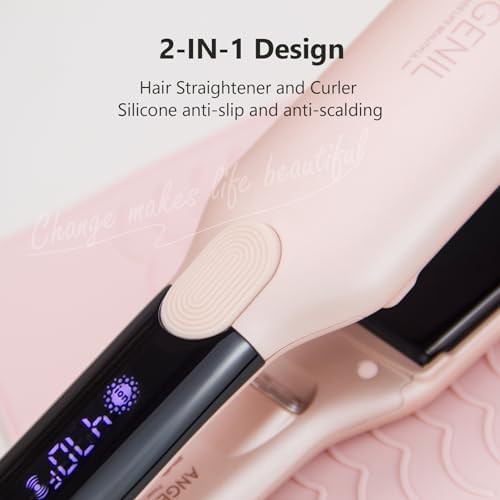 Wide plate titanium professional flat iron — photo 3
