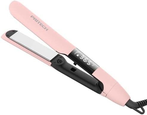 Professional flat iron and curler combo