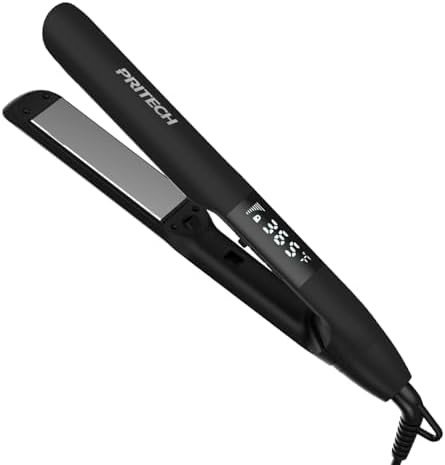 Digital display two in one flat iron